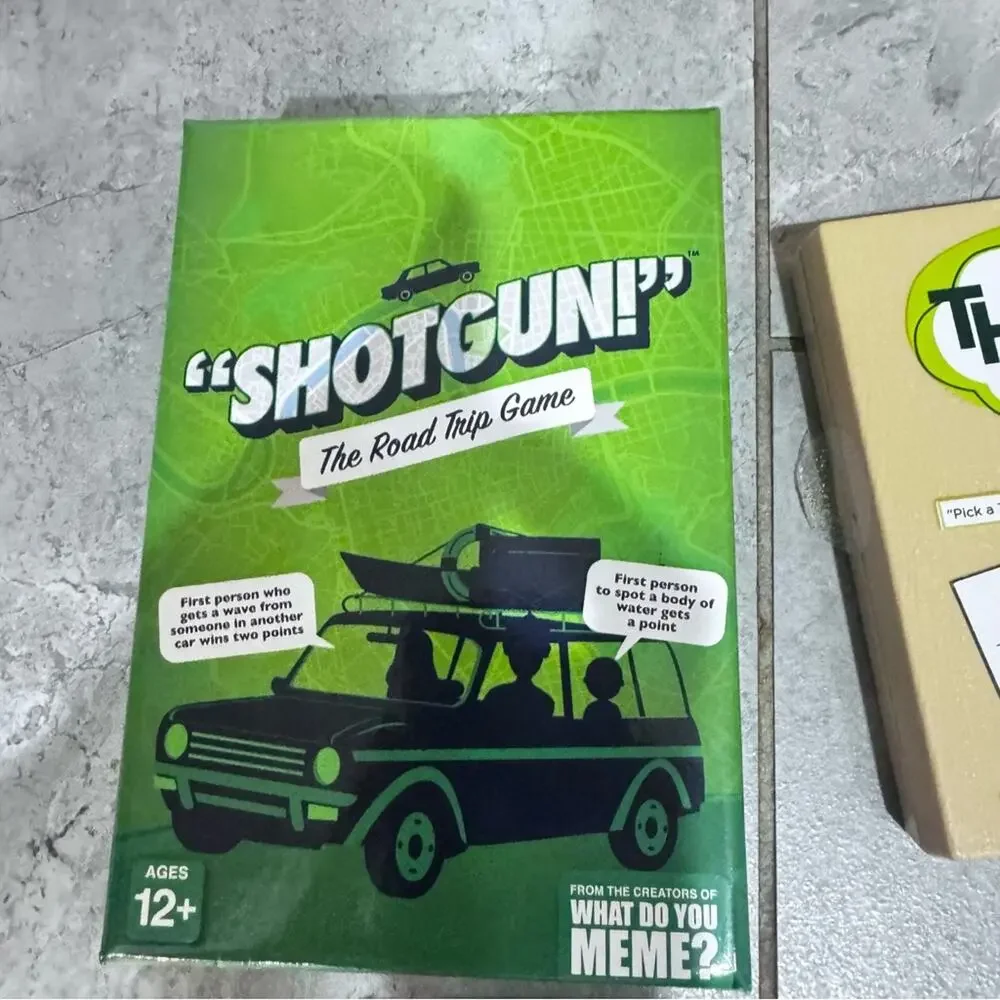 Family Card games, set of 3